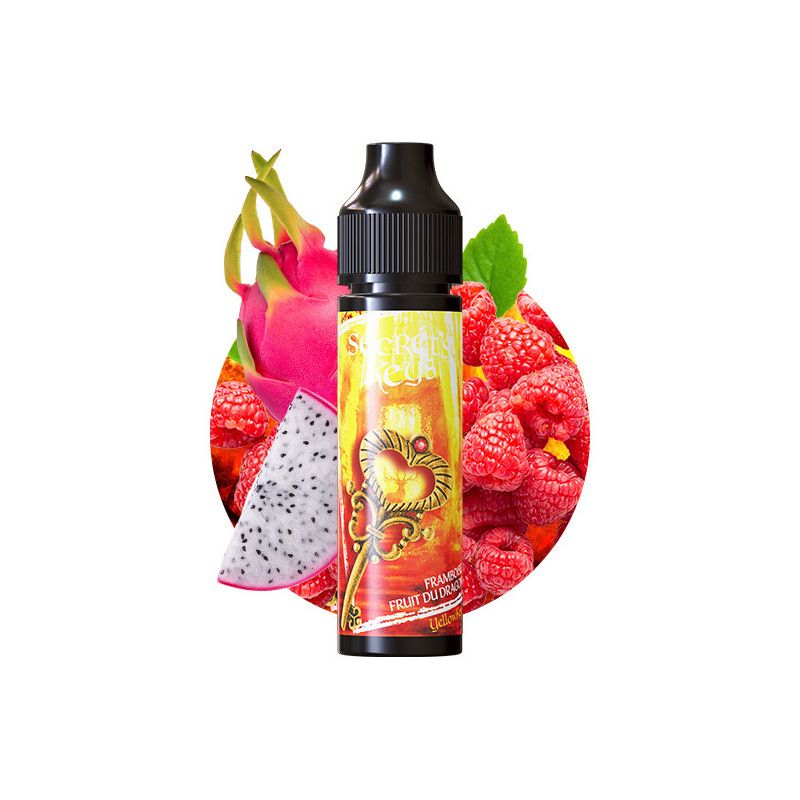 Yellow Key 50ml Secret&#39;s Keys - Secret&#39;s LAb Cactus - Citron - Fruit du Dragon - Framboise
