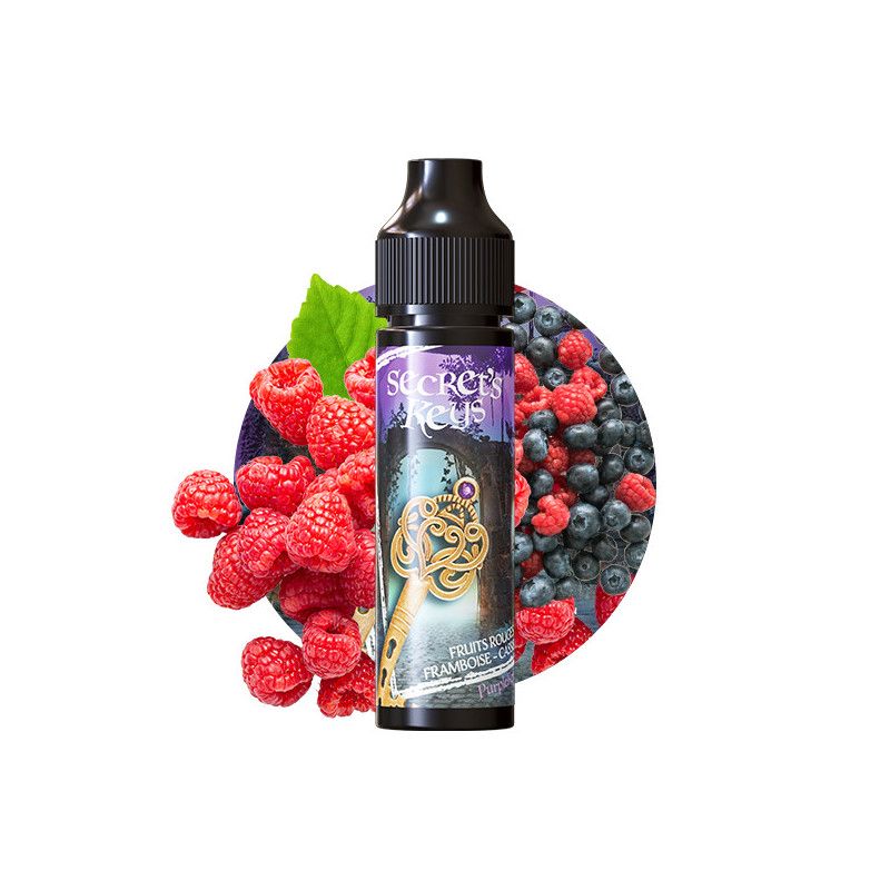 Purple Key 50ml Secret&#39;s Keys - Secret&#39;s LAb Fraise - Framboise - Mûre - Myrtille - Frai