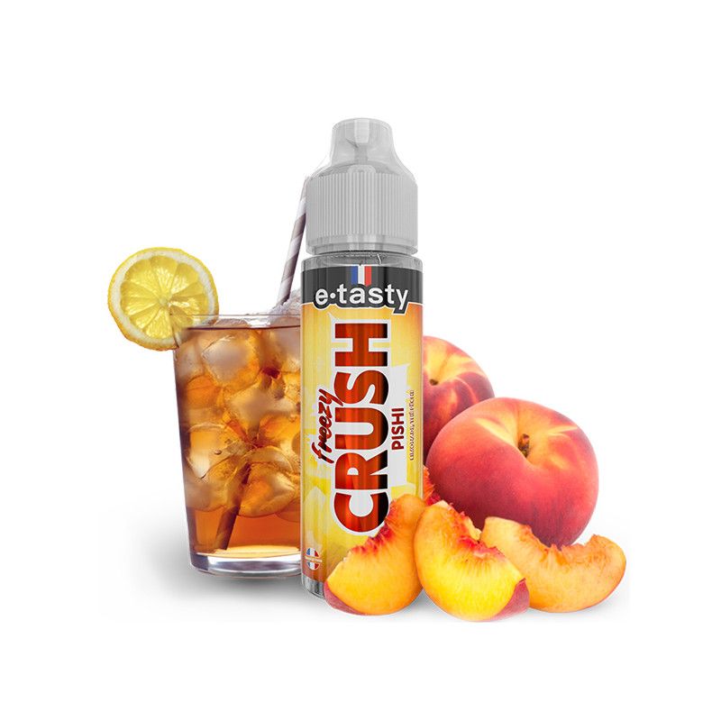 Pishi 50ml Freezy Crush - e.Tasty Limonade - Thé Pêche