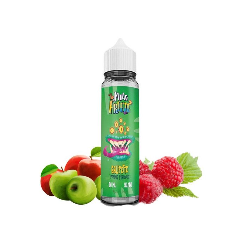 Galipette 50ml Multi Freeze - Liquideo Pomme Framboise