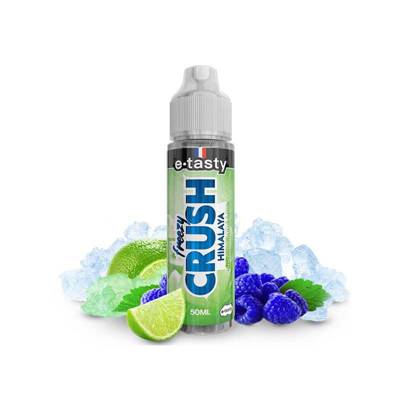 Himalaya 50ml Freezy Crush - e.Tasty Granité Citron Vert - Framboise Bleue - Frais