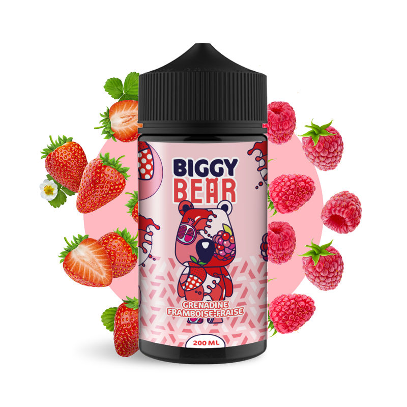 Pitaya Fraise Pastèque 200ml - Biggy Bear
