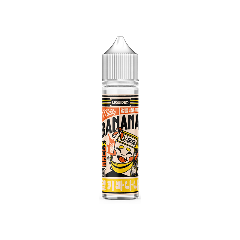 Milky Banana 50ml KJuice - Liquideo Banane - Lait