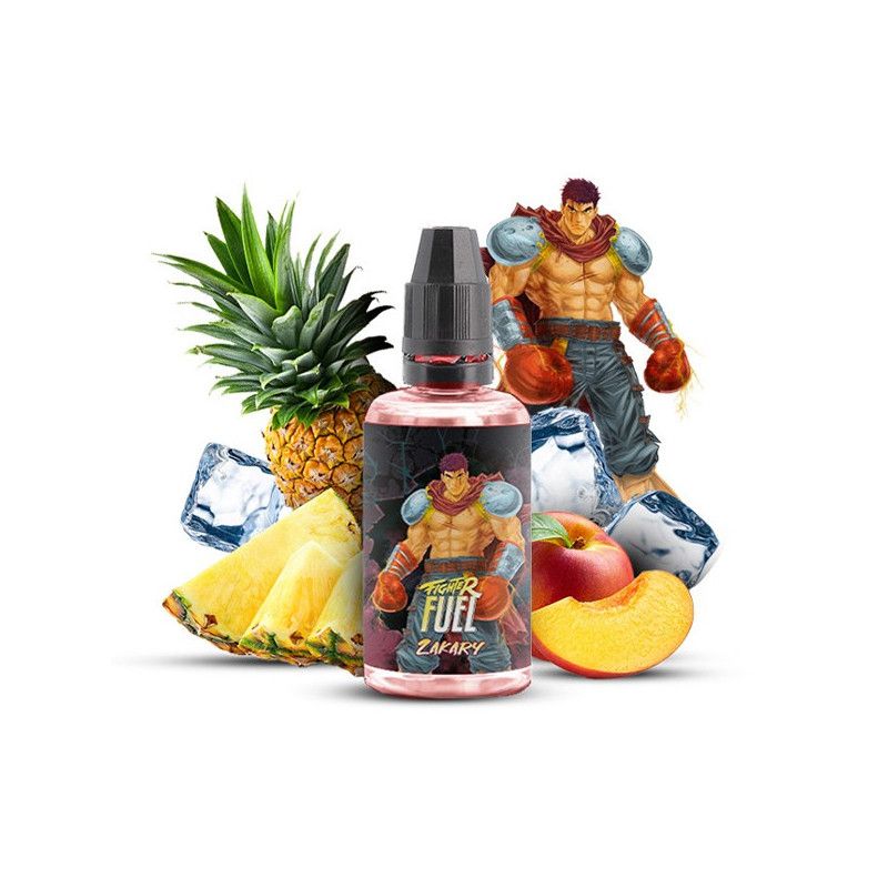 Concentré Zakary 30ml Fighter Fuel - Maison Fuel Ananas - Nectarine