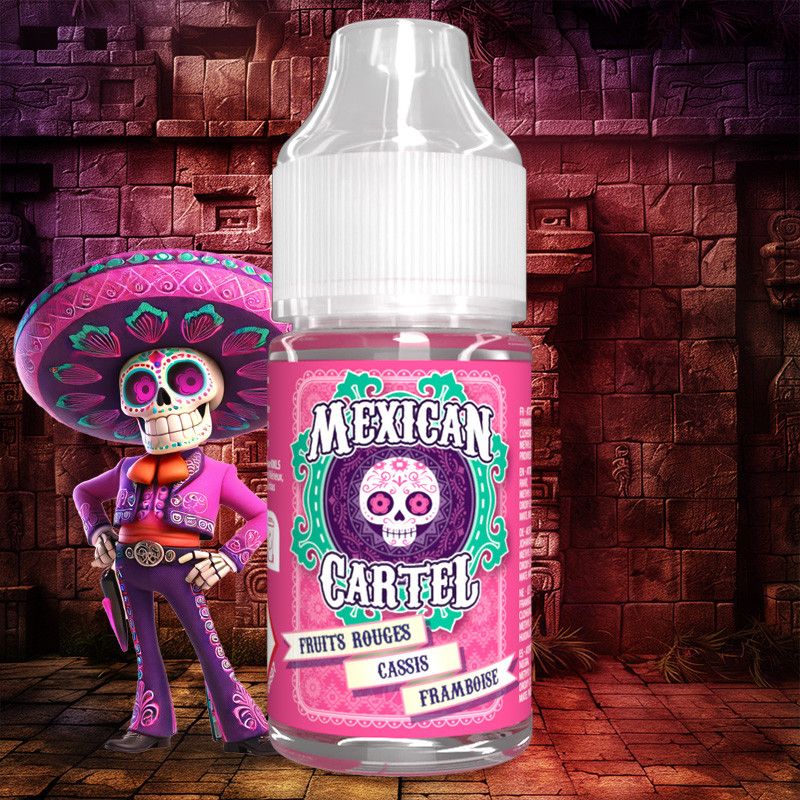 Concentré Fruits Rouges Cassis Framboise 30ml - Mexican Cartel