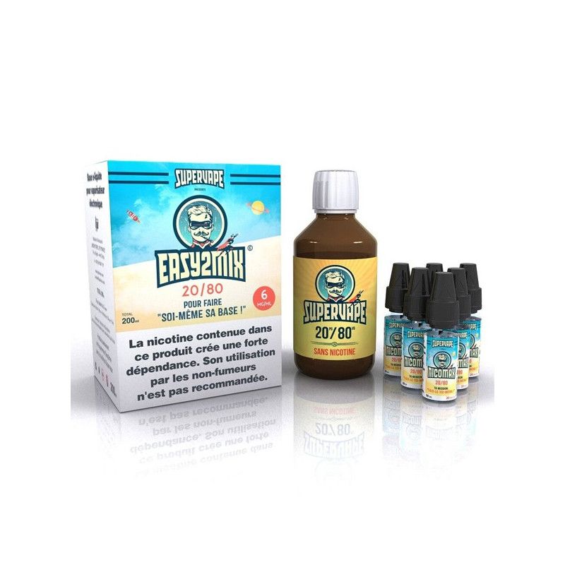 Kit Easy2Mix 200ml 6mg - Supervape