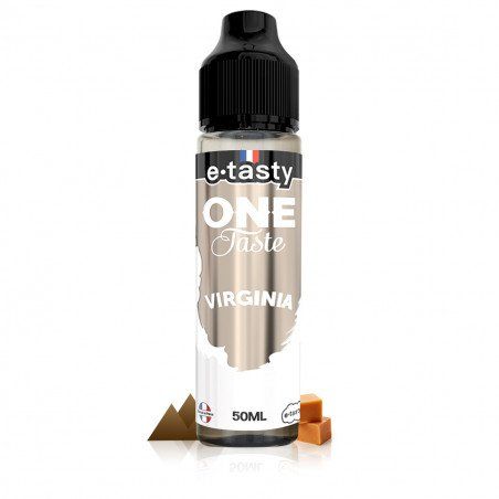 E-liquide Virginia 50ml One Taste - E.Tasty Saveur : Classic blond doux – Caramel