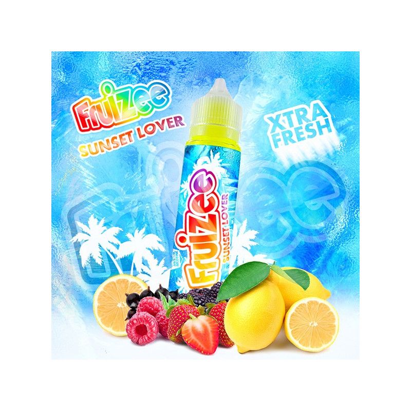 Sunset Lover 50ml Fruizee - Eliquid France Fruits Rouges - Citron - Frais