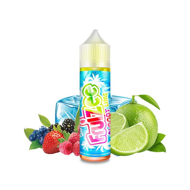 Bloody Lime 50ml Fruizee - Eliquid France Fruits Rouges - Citron Vert - Frais