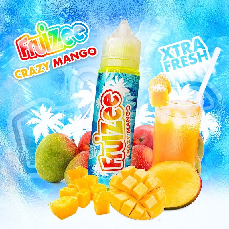 Crazy Mango 50ml Fruizee - Eliquid France Mangue - Frais