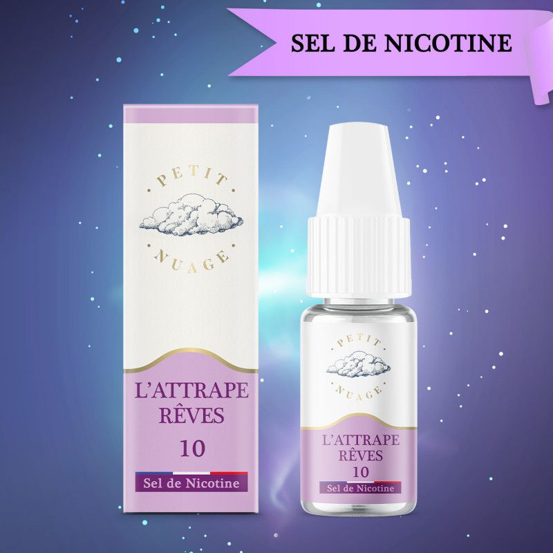 L&#39;Attrape Rêves - Salt 10ml - Petit Nuage L&#39;Attrape Rêves - Salt 10ml - Petit Nuage