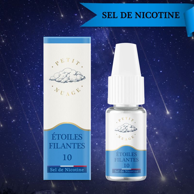 Etoiles Filantes - Salt 10ml - Petit Nuage Pomme Verte - Mangue - Fruit du Dragon