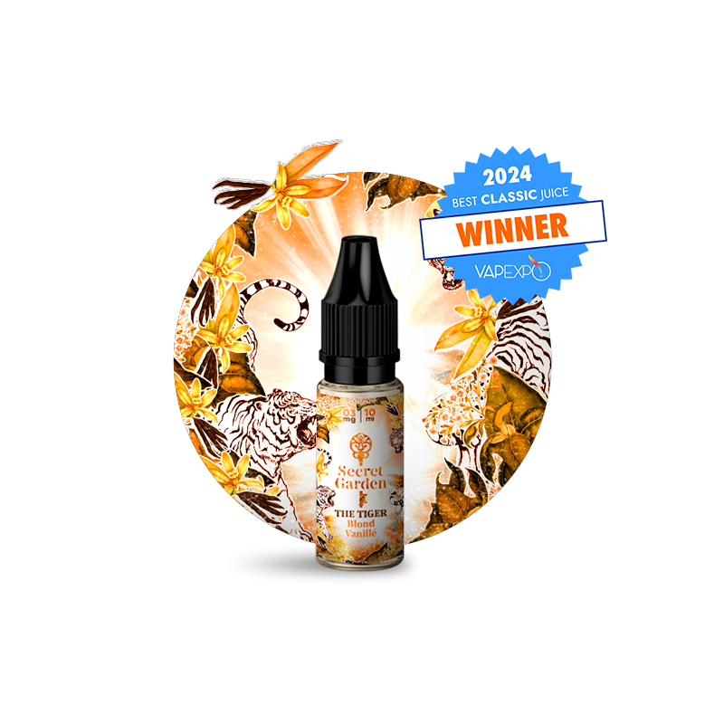 The Tiger 10ml Secret Garden - Secret&#39;s LAb Classic - Vanille
