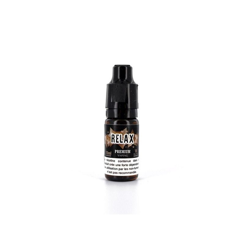 Relax 10ml Premium - Eliquid France Classic Blond - Vanille - Cookie - Café