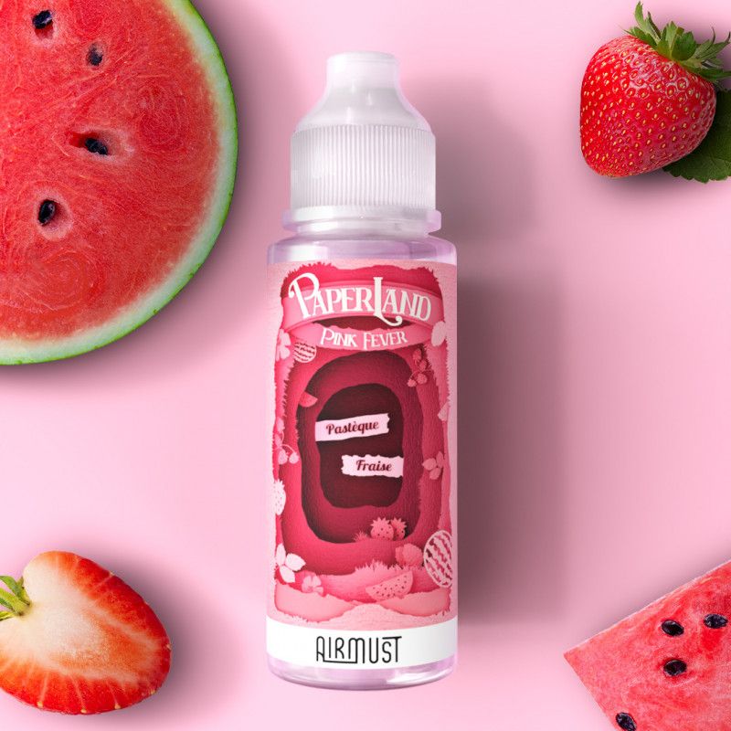 Pink Fever 10ML Sel de Nicotine Paperland - Airmust