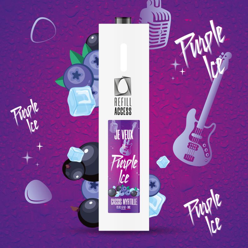 Refill-Sation - Purple ice