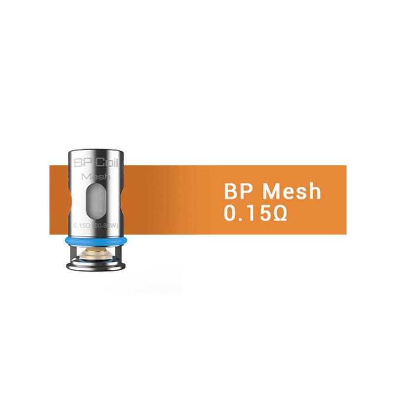 Résistances BP Mesh (0.15) - Aspire (pack de 5)