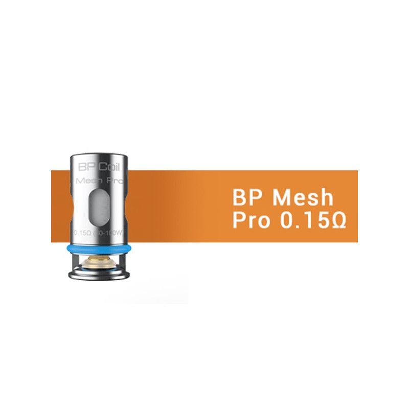 Résistances BP Mesh Pro (0.15) - Aspire (pack de 5)