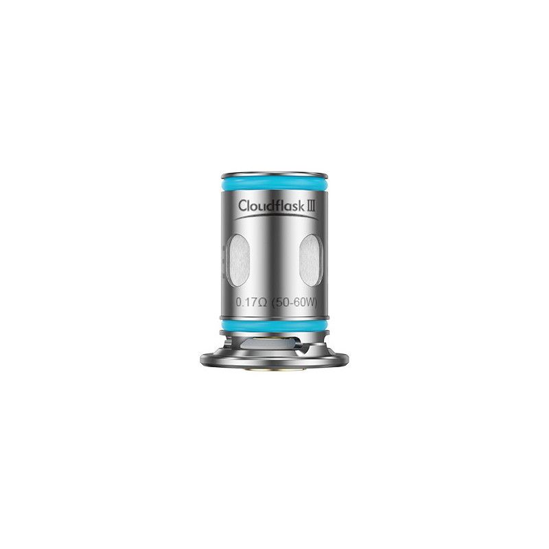 Résistances Cloudflask X 0.6) 15-20w- Aspire (pack de 3)