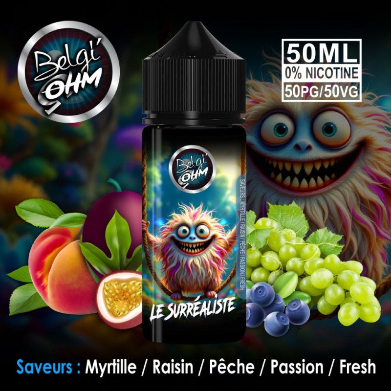 Le Surréaliste 50ml - Belgi&#39;Ohm