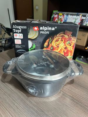 Garnek ALUGUSS TOPF 20 cm 2.2 l Alpinus