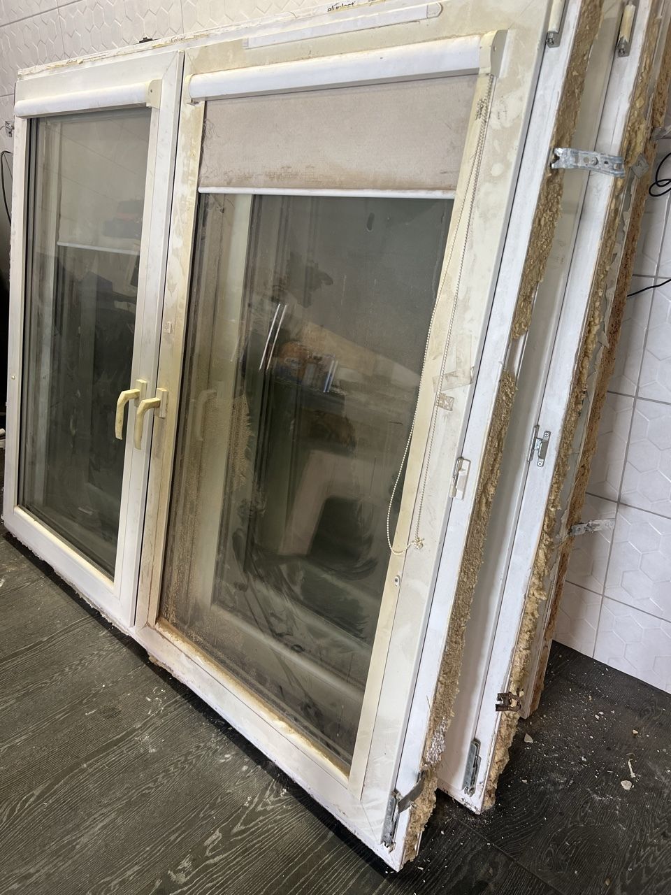 Okno dwuskrzydłowe po rozbiórce 178/145