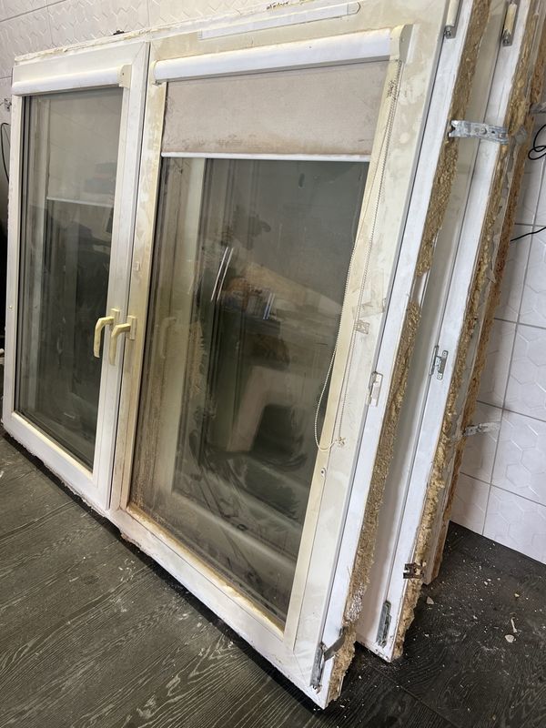 Okno dwuskrzydłowe po rozbiórce 178/145