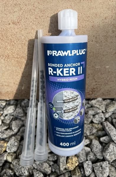 KOTWA CHEMICZNA HYBRYDOWA WKLEJANA RAWLPLUG R-KER-II 400 ml