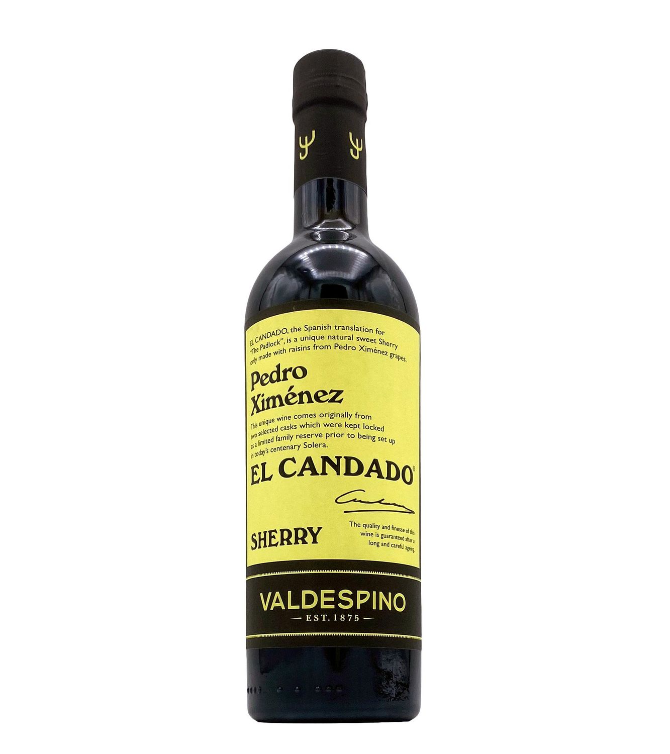 Sherry PX El Candado 375ml NV Valdespino