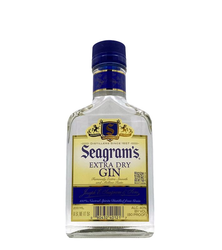 Seagram&#39;s Extra Dry Gin 200ml