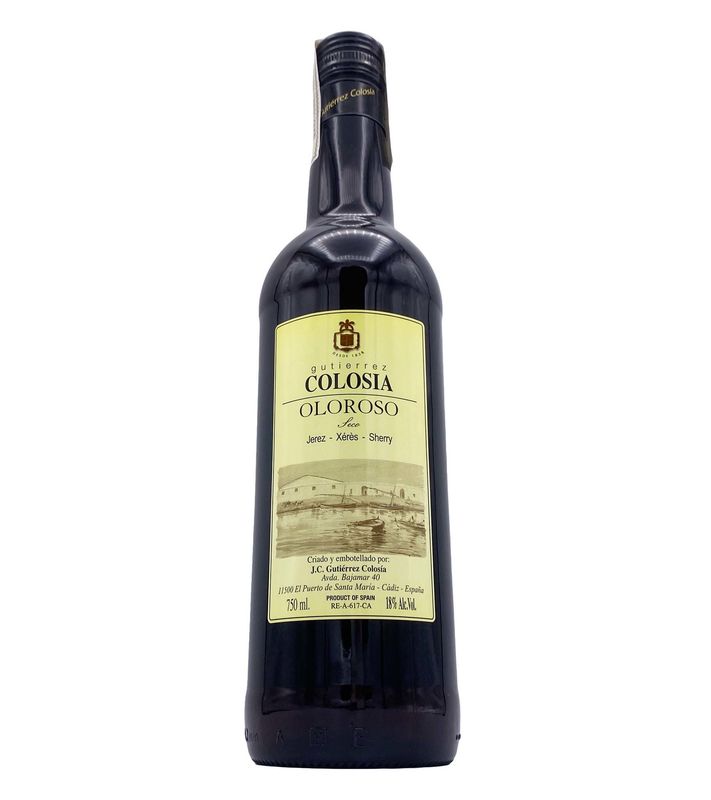 Sherry Oloroso Seco 750ml NV Gutierrez Colosia