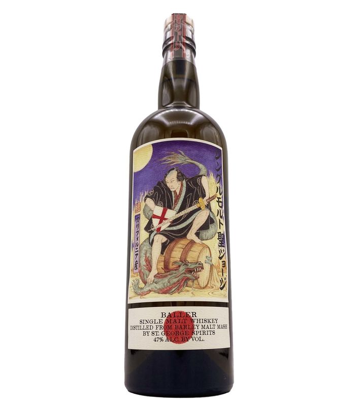 Baller Single Malt Whiskey 750ml St. George Spirits