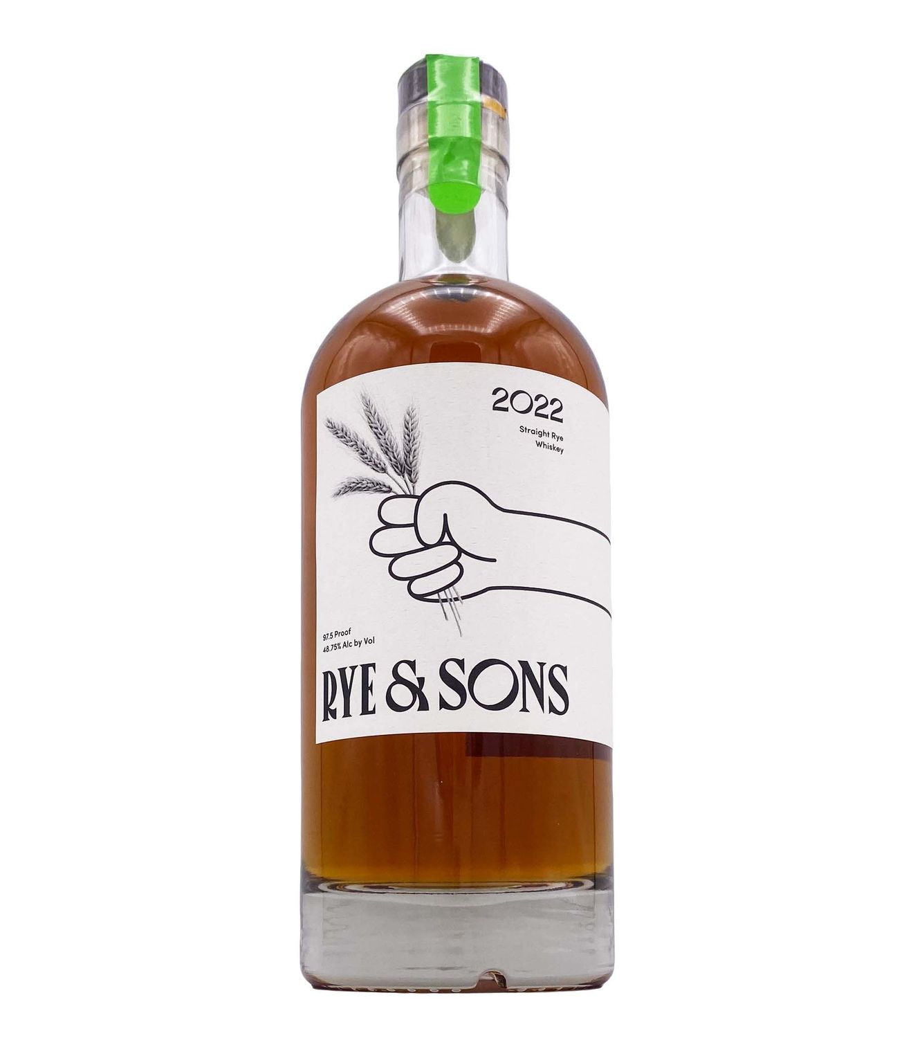 Rye &amp; Sons Straight Kentucky Rye 750ml