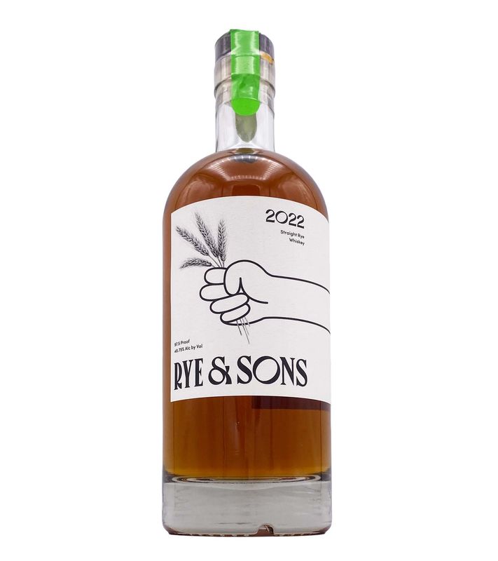 Rye &amp; Sons Straight Kentucky Rye 750ml