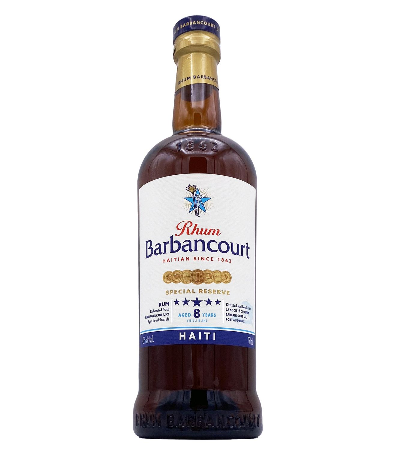 Rhum Barbancourt 8-Year, Five Star Reserve Speciale