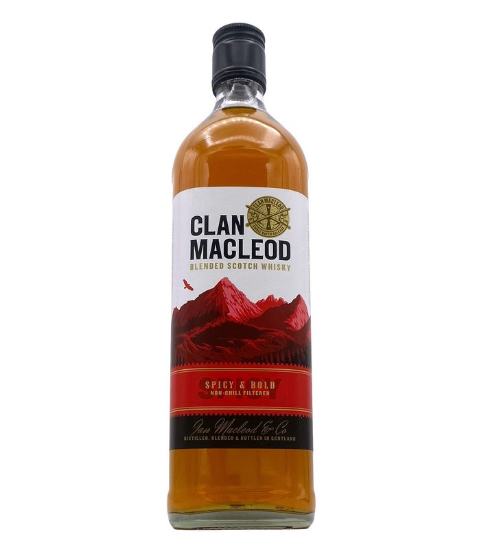 Clan Macleod&#39;s Spicy &amp; Bold Blended Scotch 750ml