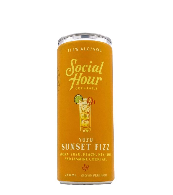 Sunset Fizz 250ml (can) Social Hour Cocktails