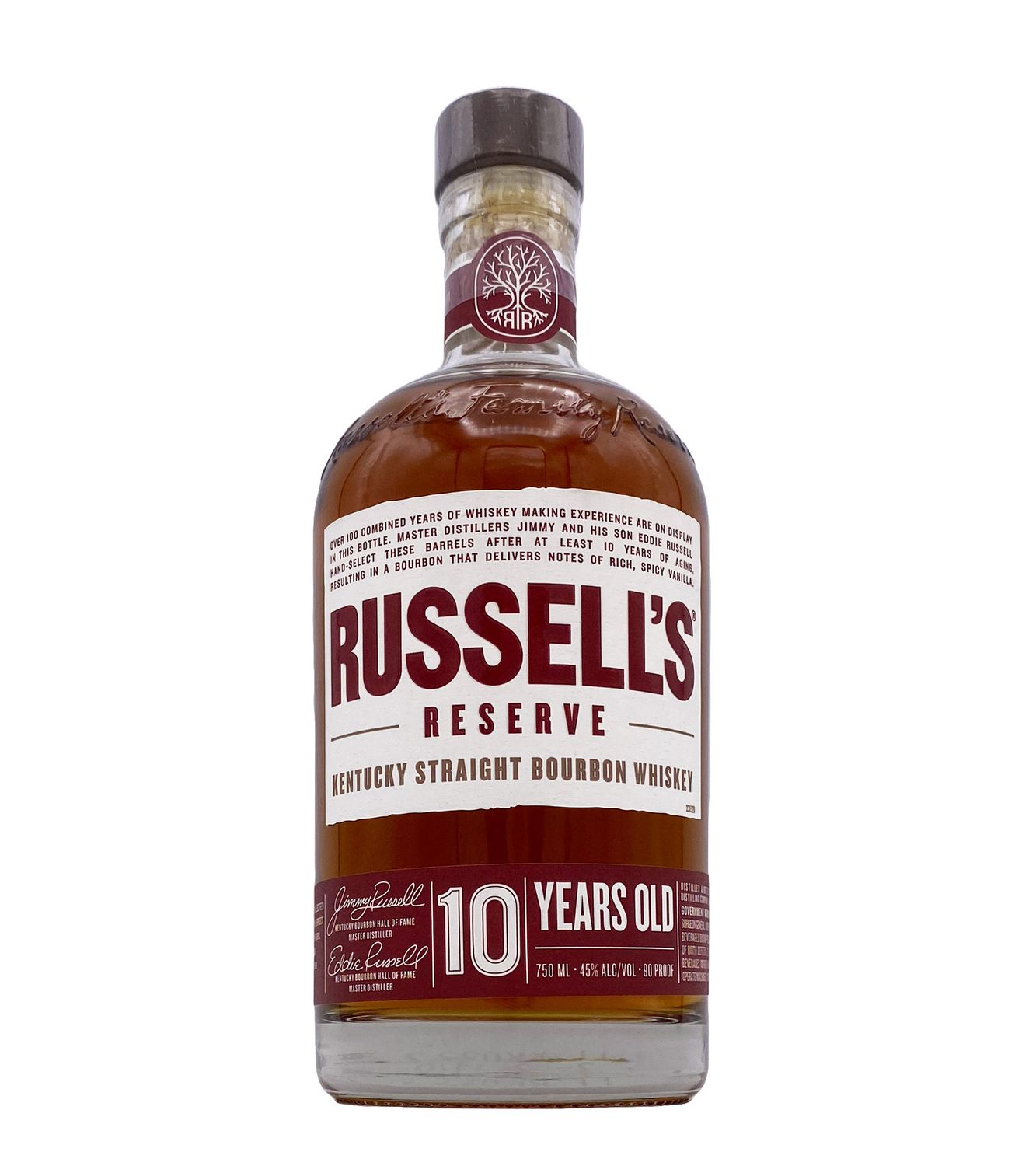Russell's Reserve 10-Year Straight Bourbon, 750ml