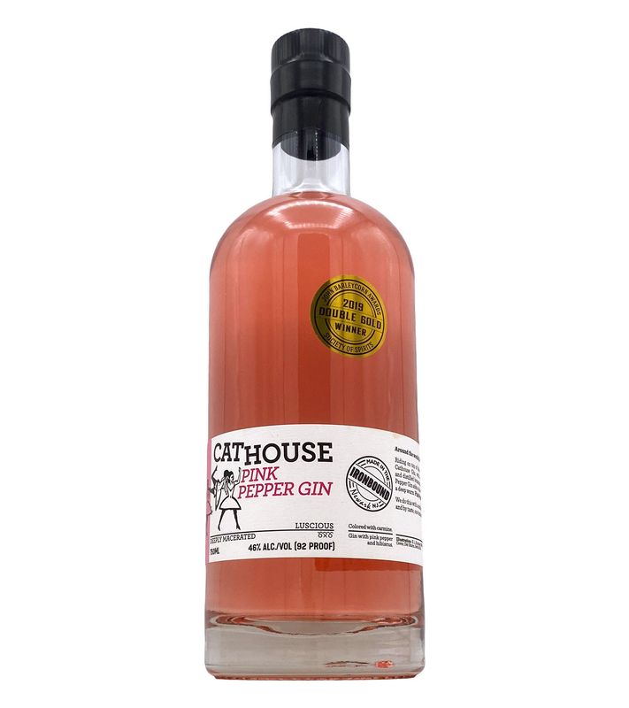 Cathouse Pink Pepper Gin 750ml All Points West