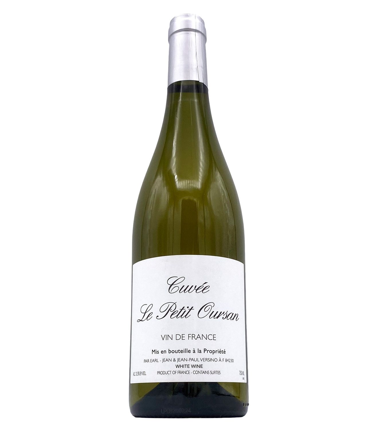 Le Petit Oursan Blanc NV Bois de Boursan