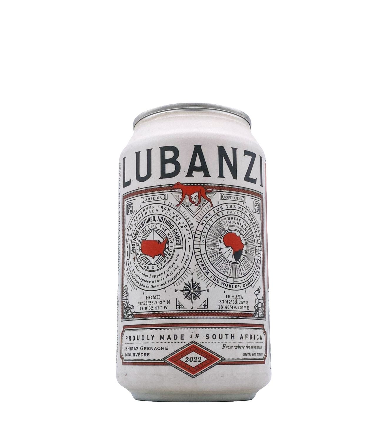 Red Rhone-style Blend 2022 12oz. (can) Lubanzi
