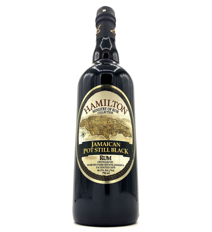 Hamilton Jamaican Pot Still Black Rum 750ml