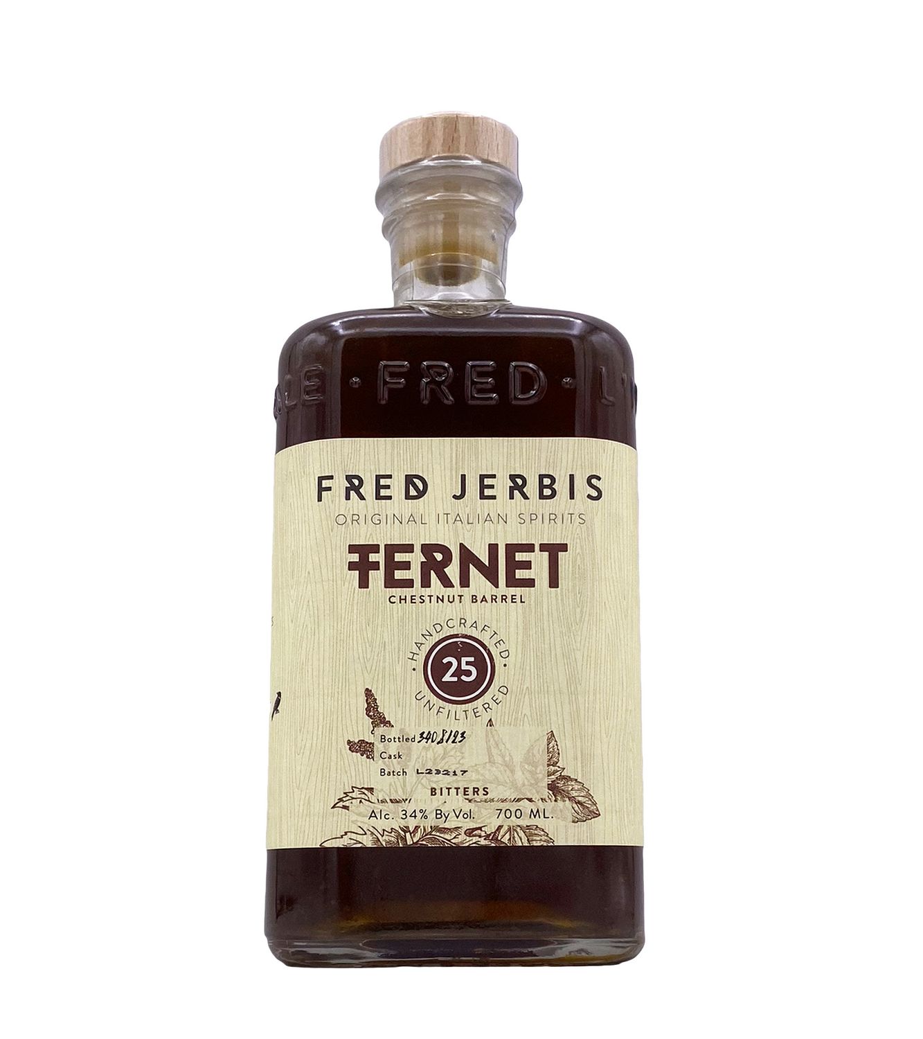 Fred Jerbis Single-Barrel Fernet 700ml