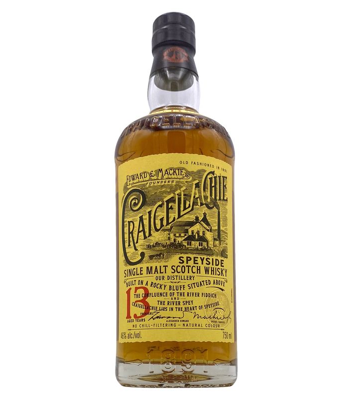 Craigellachie Speyside 13 yr. Single Malt Scotch Whisky, 750ml