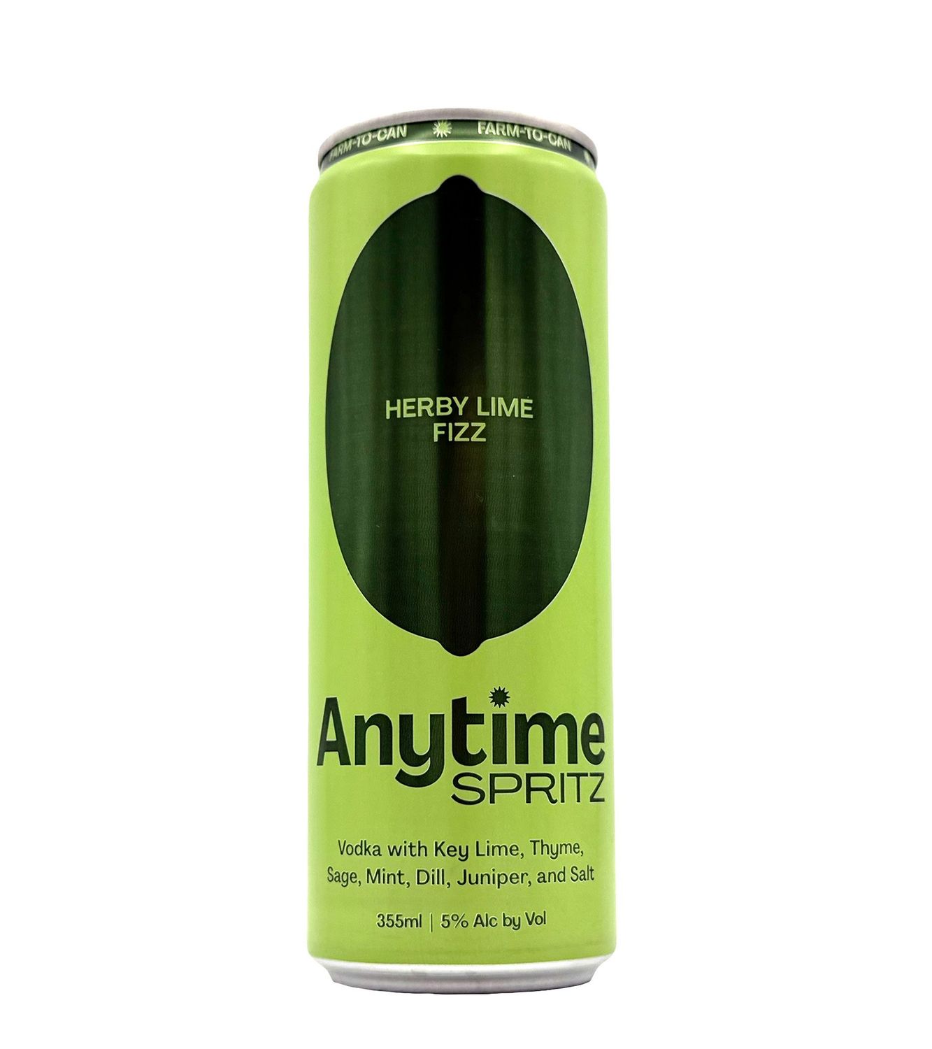 Herby Lime Fizz 12oz Anytime Spritz