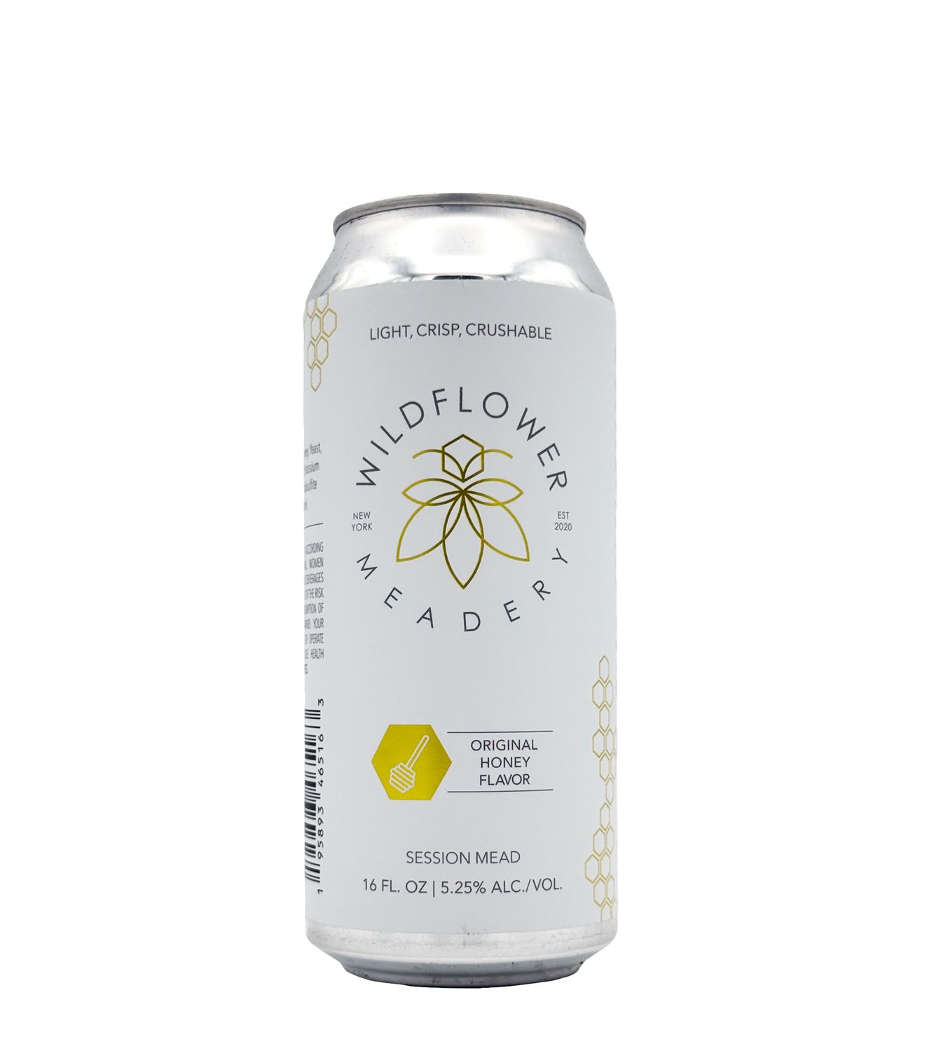 Mead Original Honey 16oz (can) Wildflower Meadery