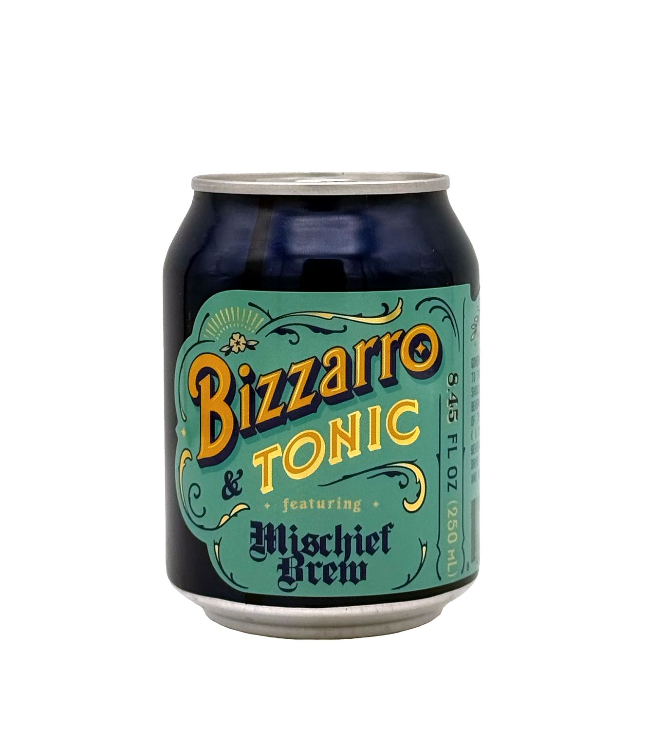 Bizarro &amp; Mischief Brew Tonic 250ml (can) Bizarro