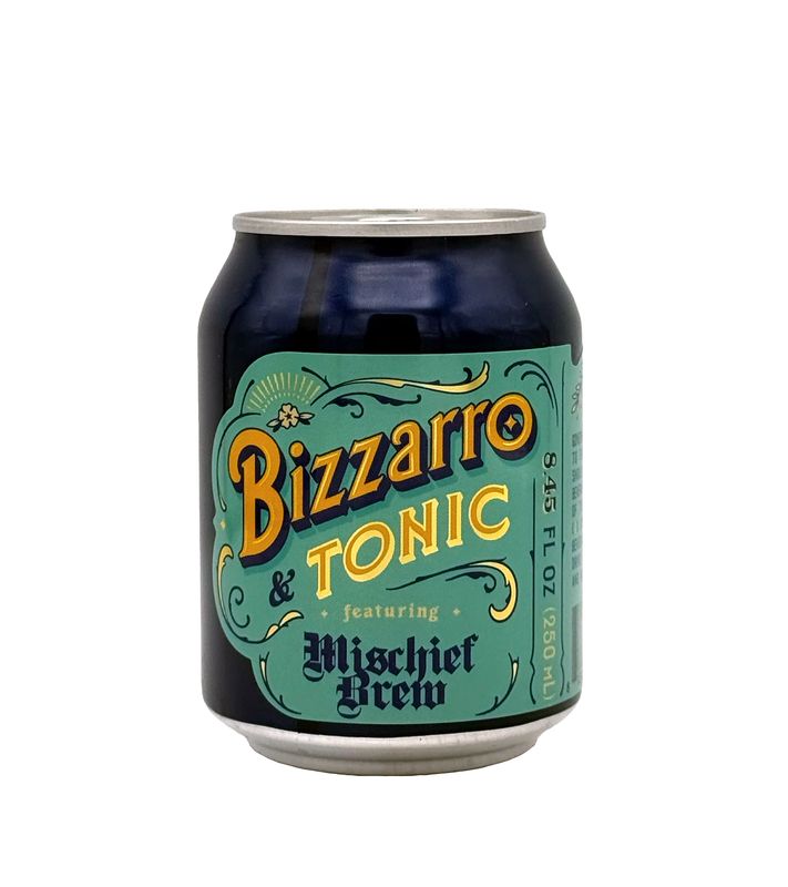 Bizarro &amp; Mischief Brew Tonic 250ml (can) Bizarro