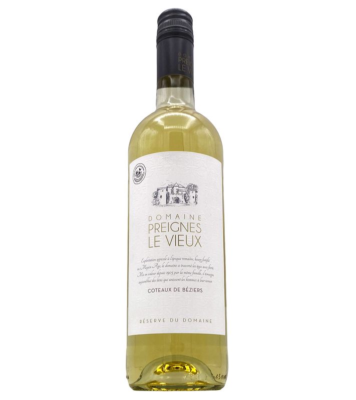 Coteaux du Béziers Blanc 2024 Preignes le Vieux