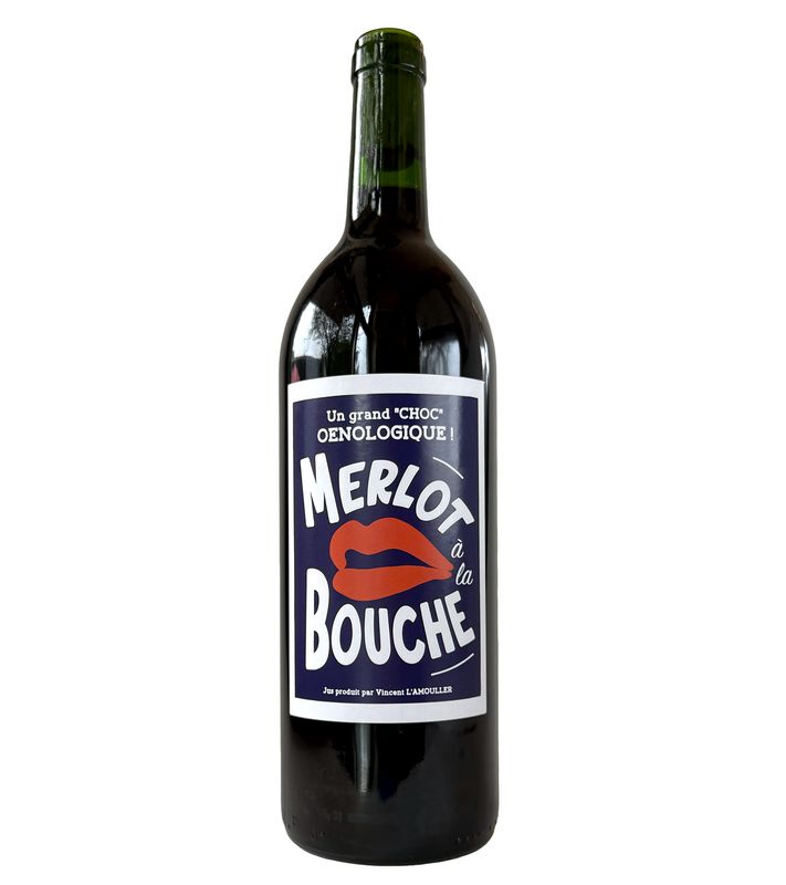 Merlot à la Bouche 1L (2023) Vignobles L&#39; Amouller